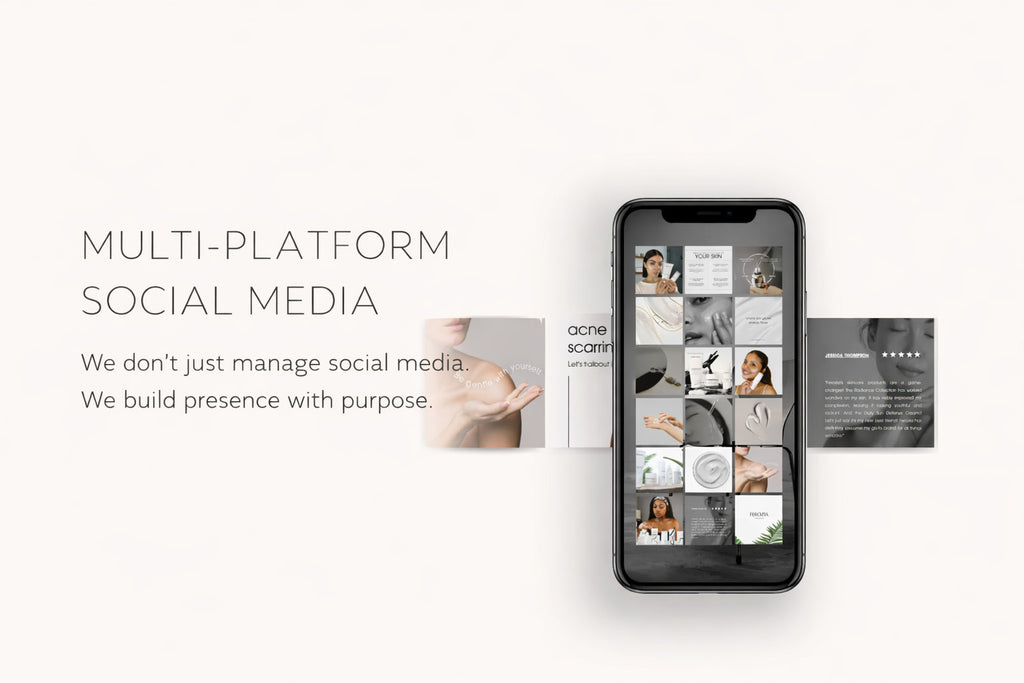 Meta, Google Paid & Organic Social Content Creation Packages